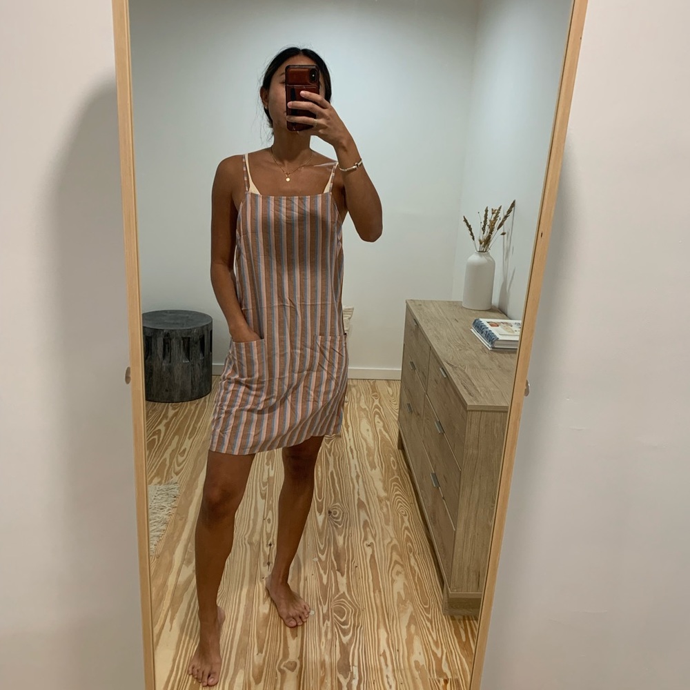 NWT Billabong Stripe Dress (with pockets)